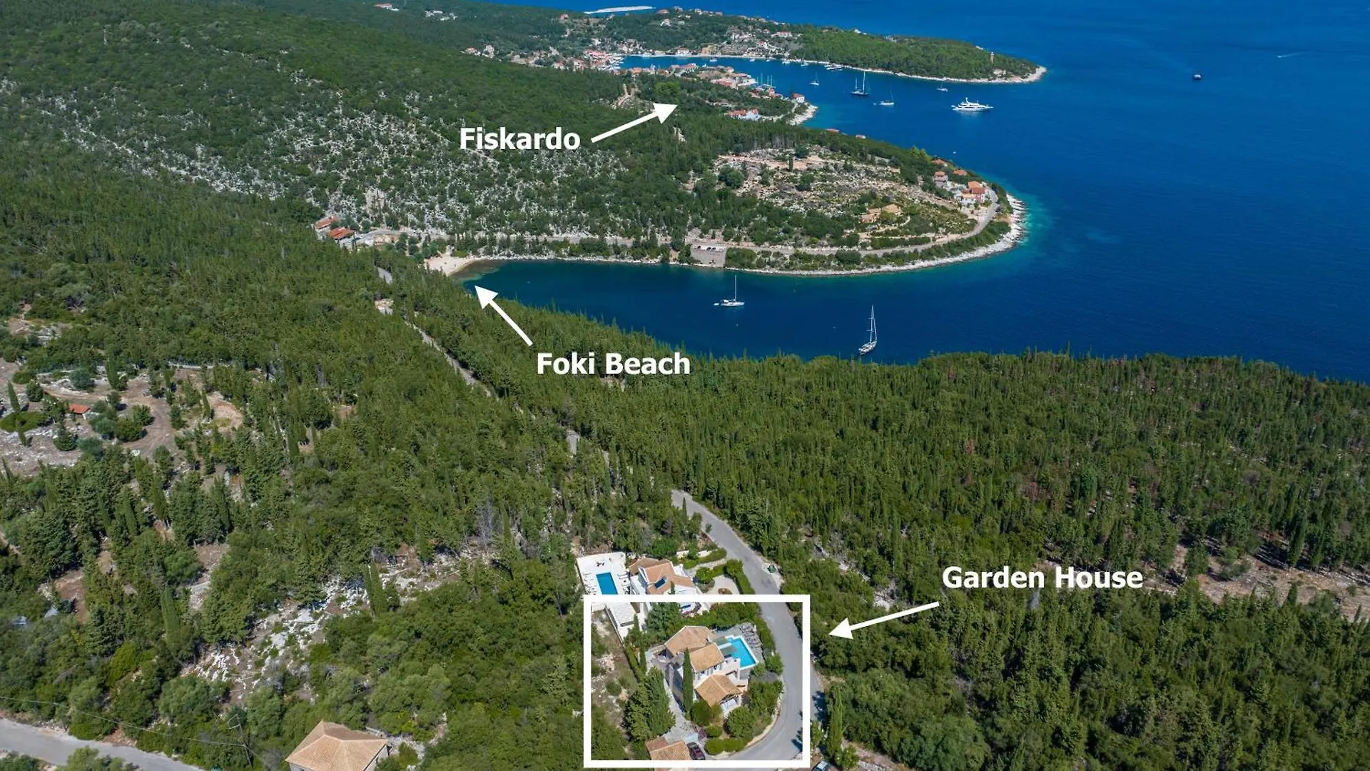 Garden House, Up To 8Px 1Km From Fiskardo Villa Tselendata